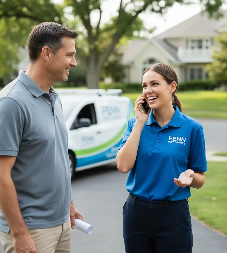 Fenn Pest Control customer support in Pen Argyl